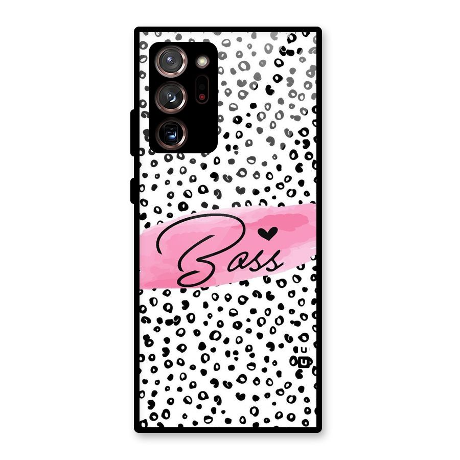 Polka Boss Glass Back Case for Galaxy Note 20 Ultra 5G