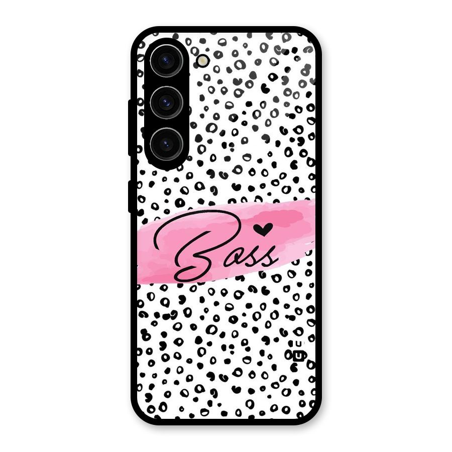 Polka Boss Glass Back Case for Galaxy S23