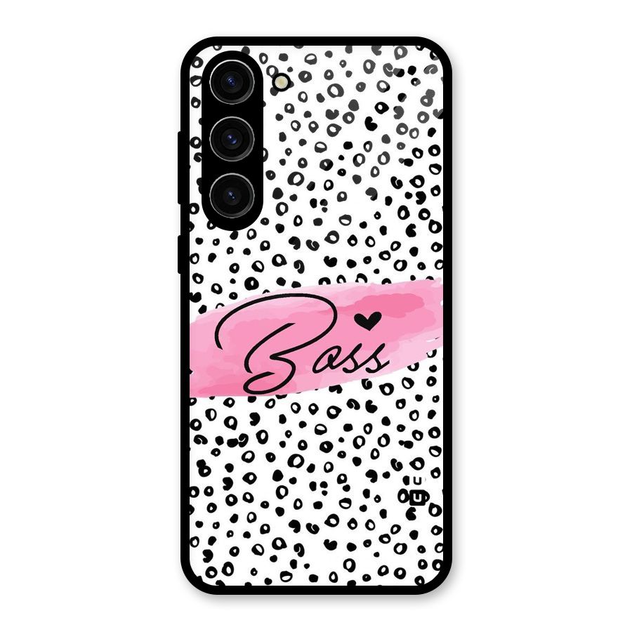 Polka Boss Glass Back Case for Galaxy S23 Plus