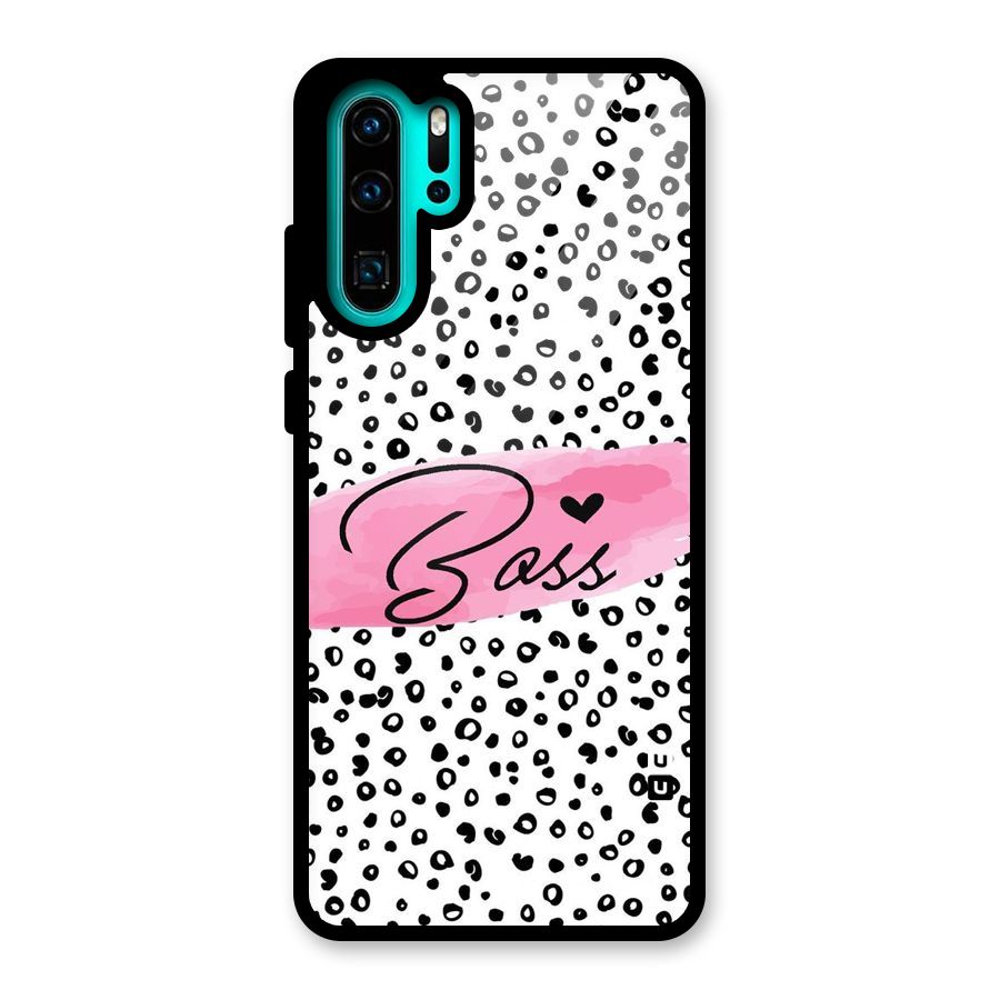 Polka Boss Glass Back Case for Huawei P30 Pro