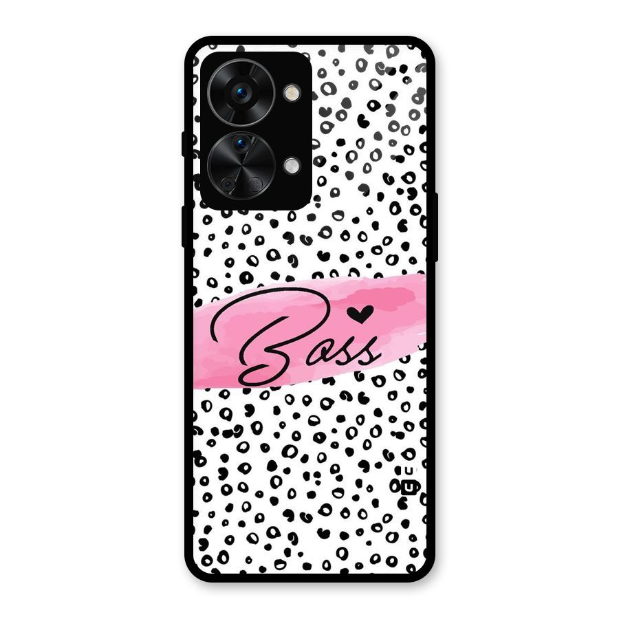 Polka Boss Glass Back Case for OnePlus Nord 2T
