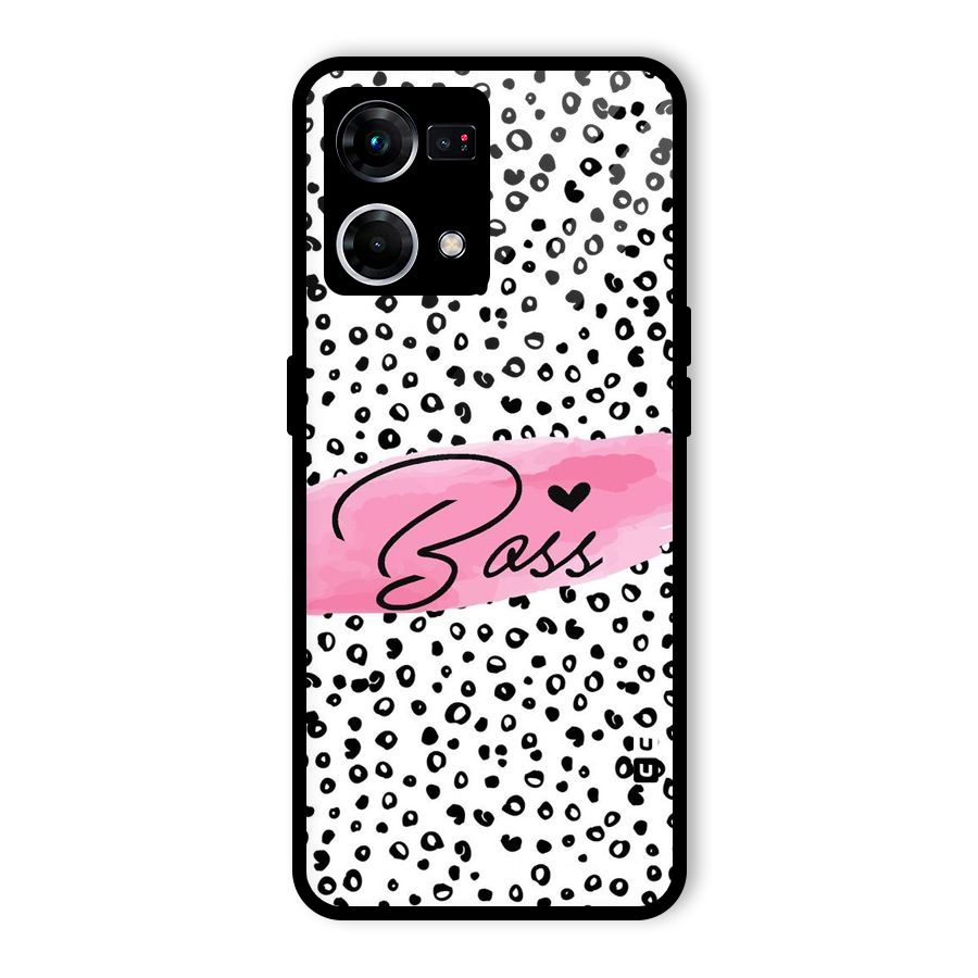 Polka Boss Glass Back Case for Oppo F21 Pro 5G