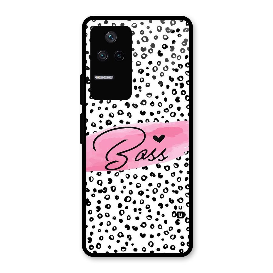 Polka Boss Glass Back Case for Poco F4 5G