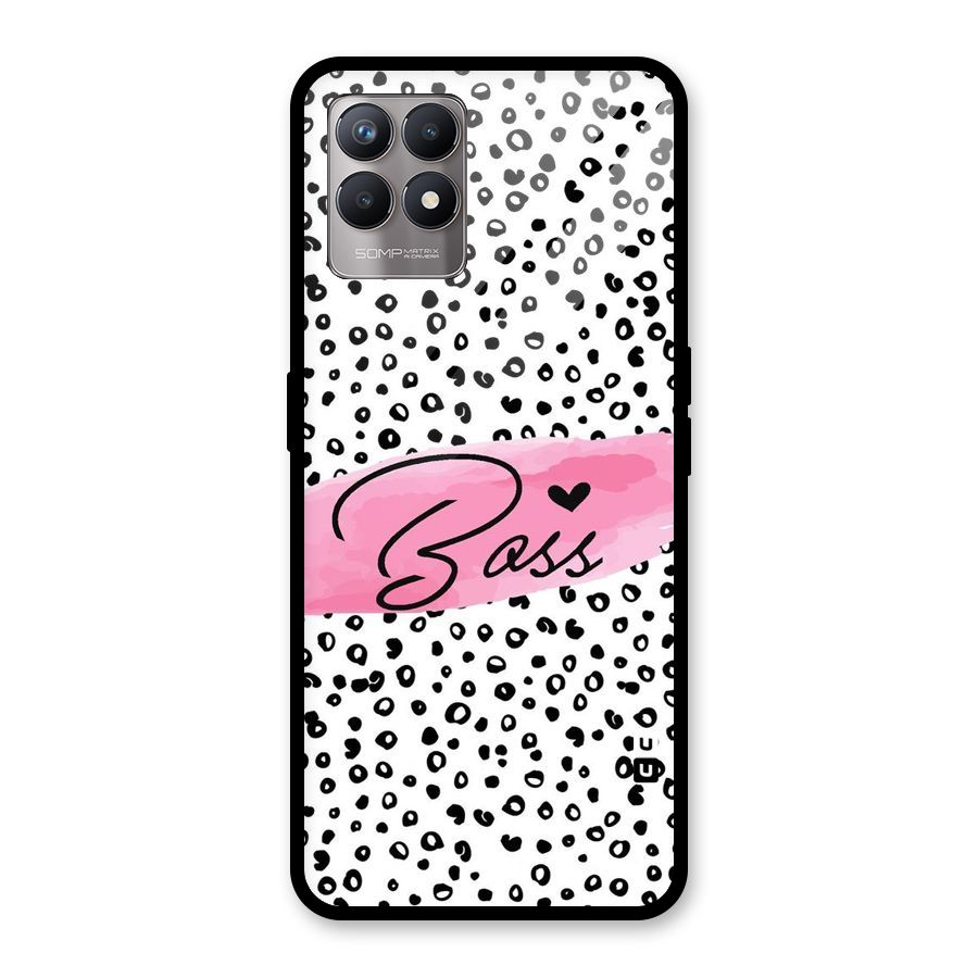 Polka Boss Glass Back Case for Realme Narzo 50