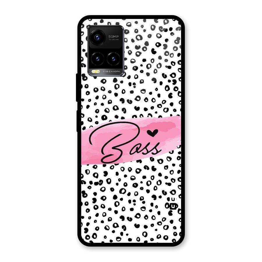 Polka Boss Glass Back Case for Vivo Y21T