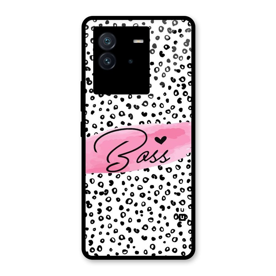 Polka Boss Glass Back Case for Vivo iQOO Neo 6 5G