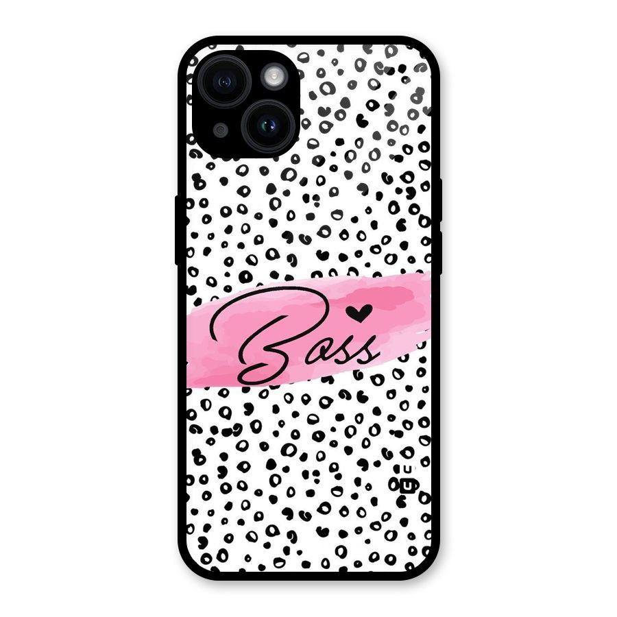 Polka Boss Glass Back Case for iPhone 14