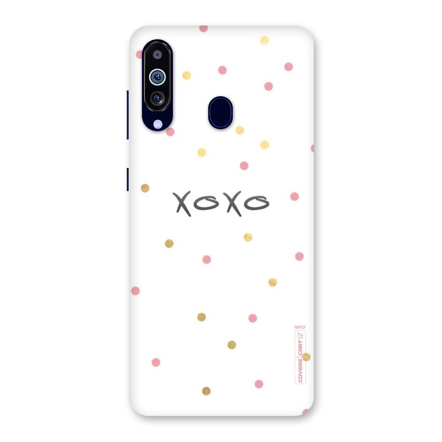 Polka Hugs Back Case for Galaxy M40