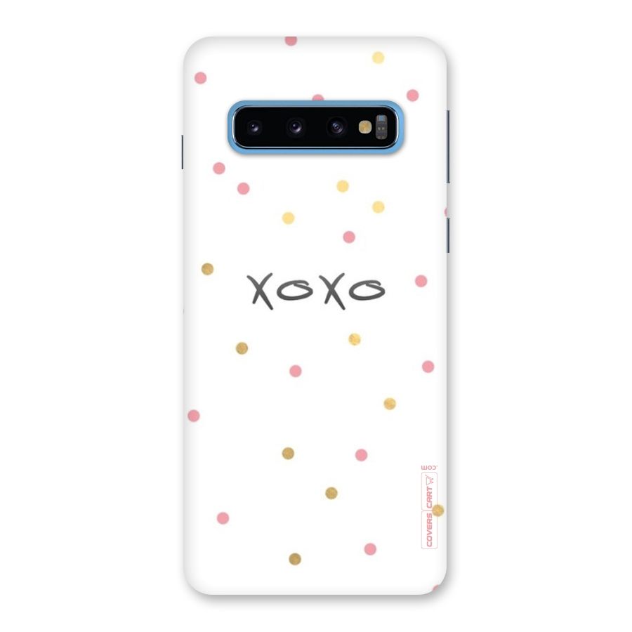 Polka Hugs Back Case for Galaxy S10