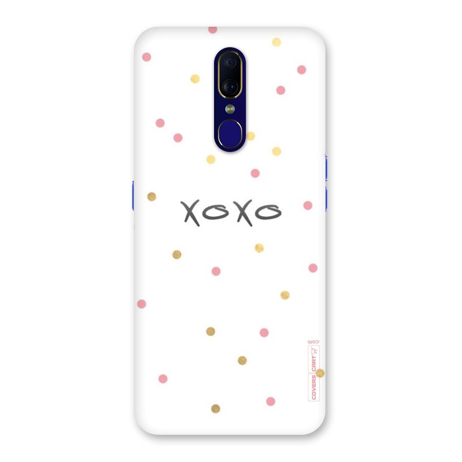 Polka Hugs Back Case for Oppo F11