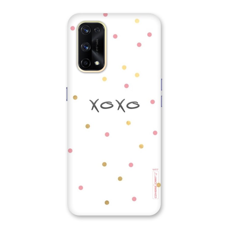 Polka Hugs Glass Back Case for Realme X7 Pro