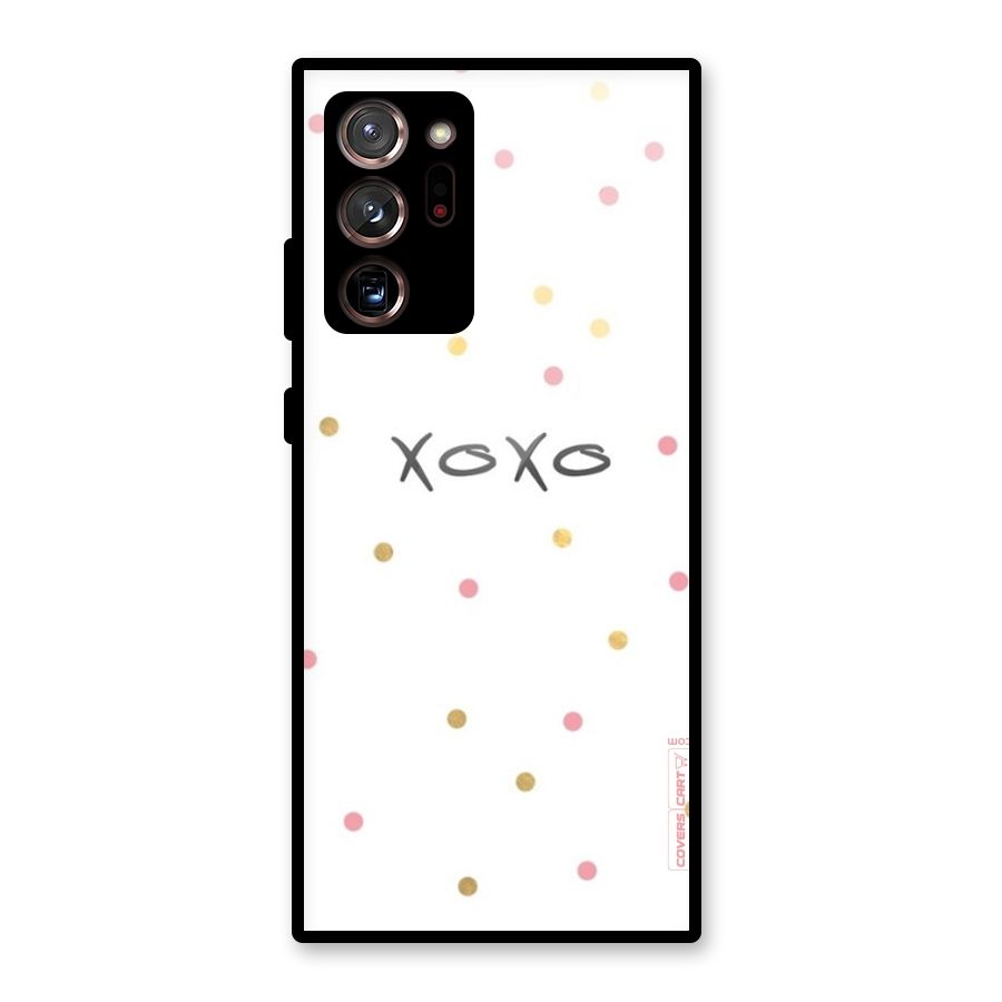 Polka Hugs Glass Back Case for Galaxy Note 20 Ultra 5G
