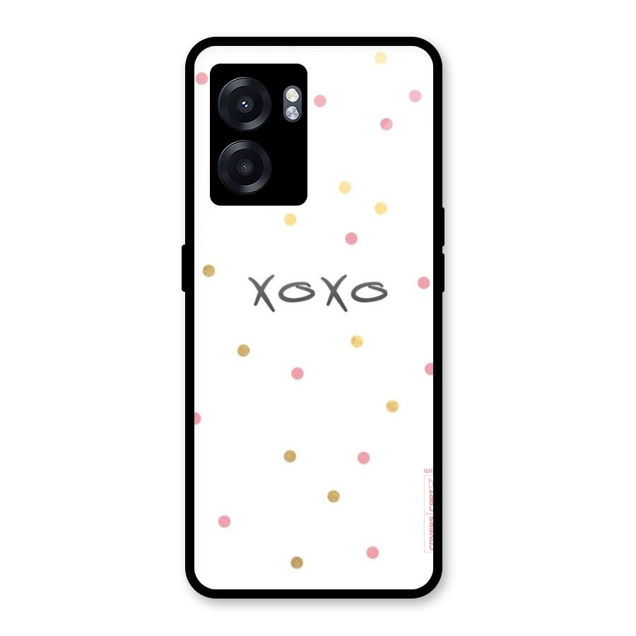 Polka Hugs Glass Back Case for Oppo K10 (5G)