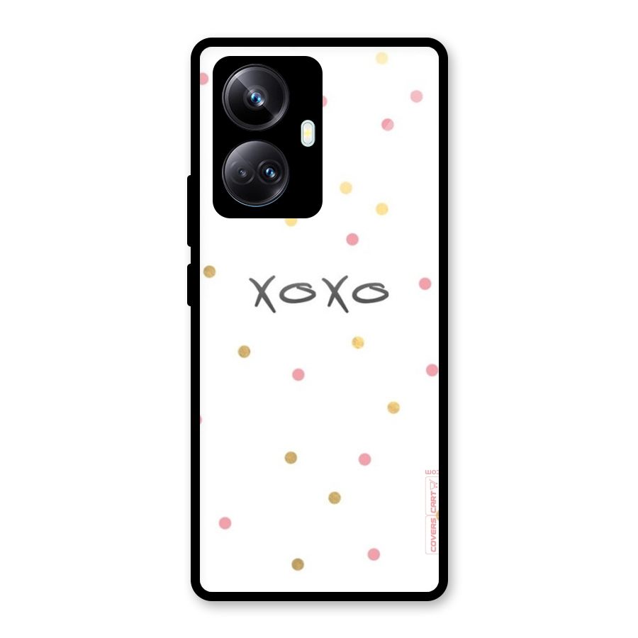 Polka Hugs Glass Back Case for Realme 10 Pro Plus