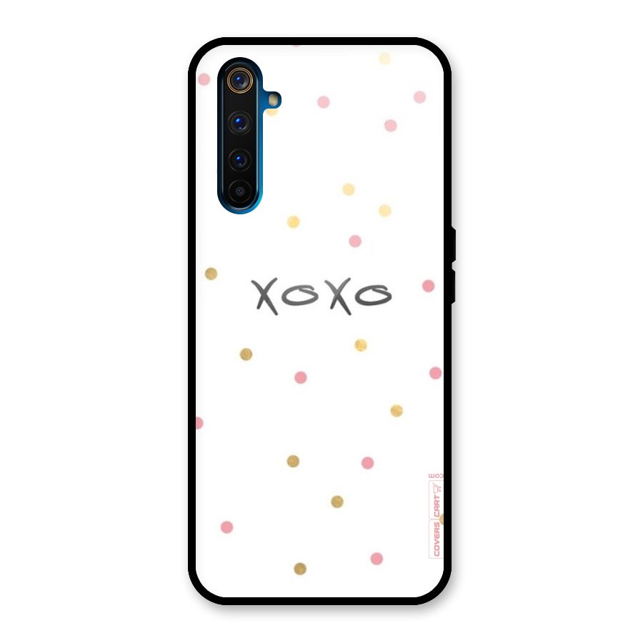 Polka Hugs Glass Back Case for Realme 6 Pro