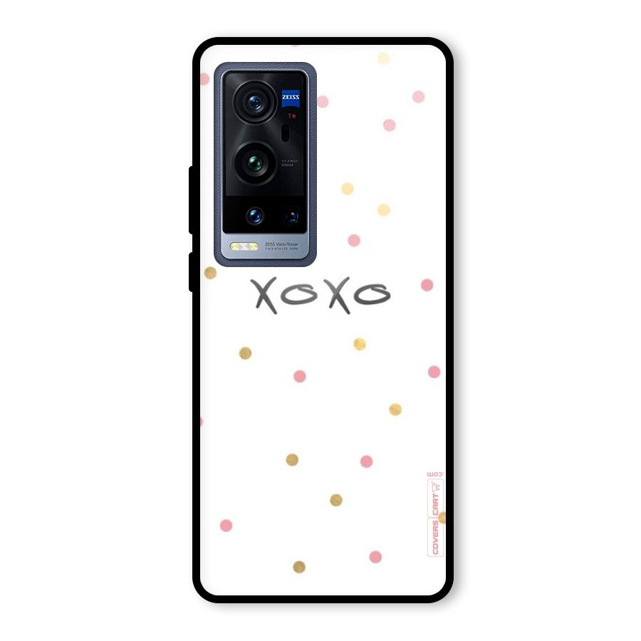 Polka Hugs Glass Back Case for Vivo X60 Pro Plus