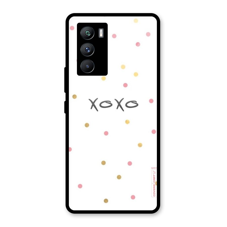 Polka Hugs Glass Back Case for Vivo iQOO 9 SE