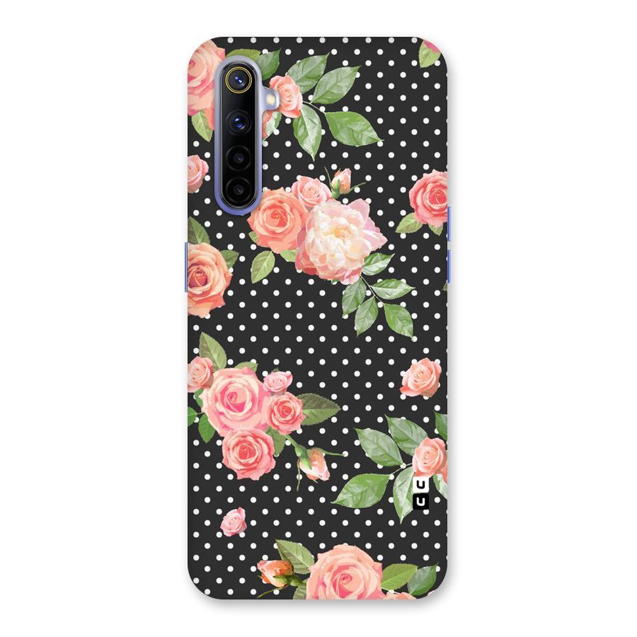 Polka Peach Back Case for Realme 6i