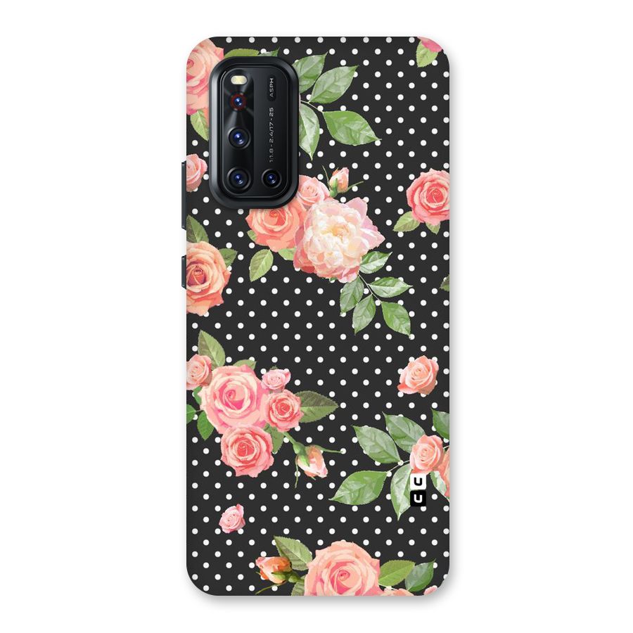 Polka Peach Back Case for Vivo V19