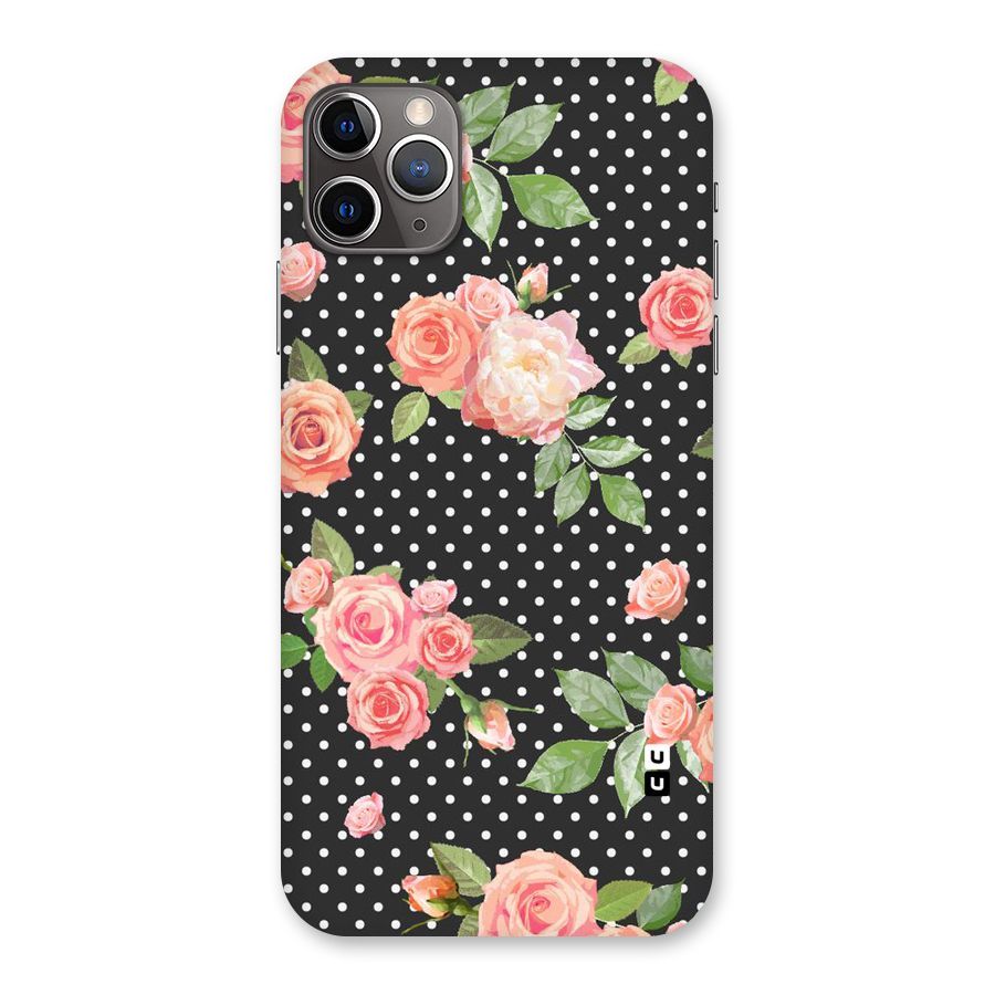 Polka Peach Back Case for iPhone 11 Pro Max