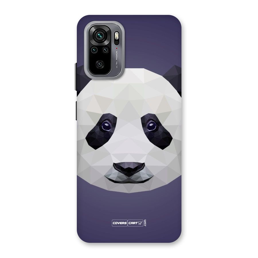 Polygon Panda Back Case for Redmi Note 10