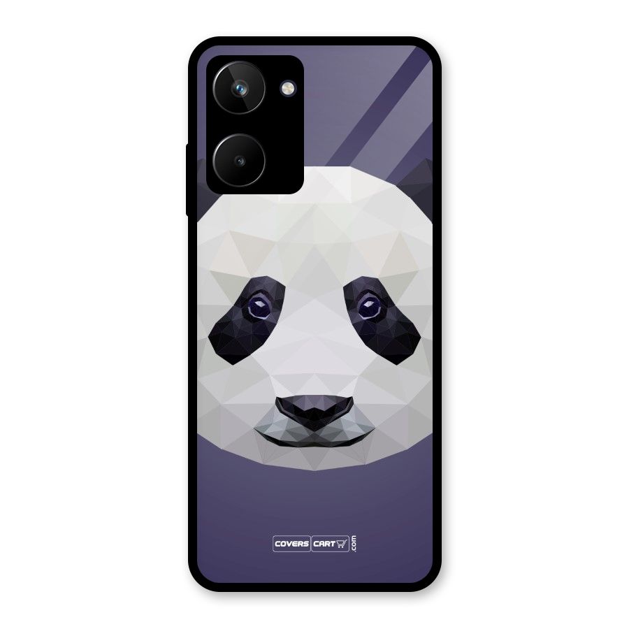 Polygon Panda Glass Back Case for Realme 10