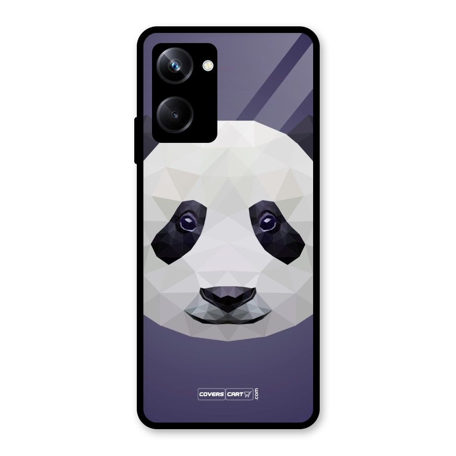 Polygon Panda Glass Back Case for Realme 10 Pro