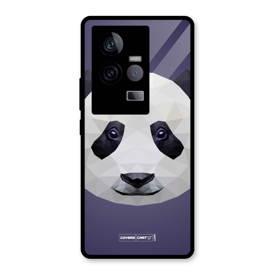 Polygon Panda Glass Back Case for Vivo iQOO 11 5G