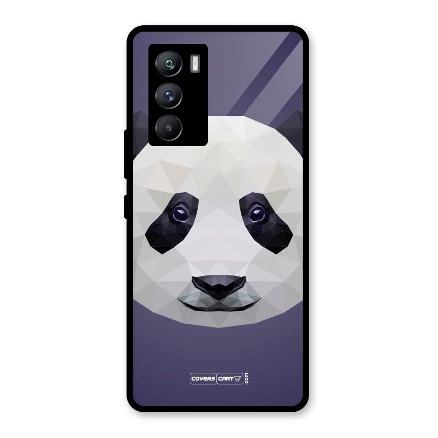 Polygon Panda Glass Back Case for Vivo iQOO 9 SE