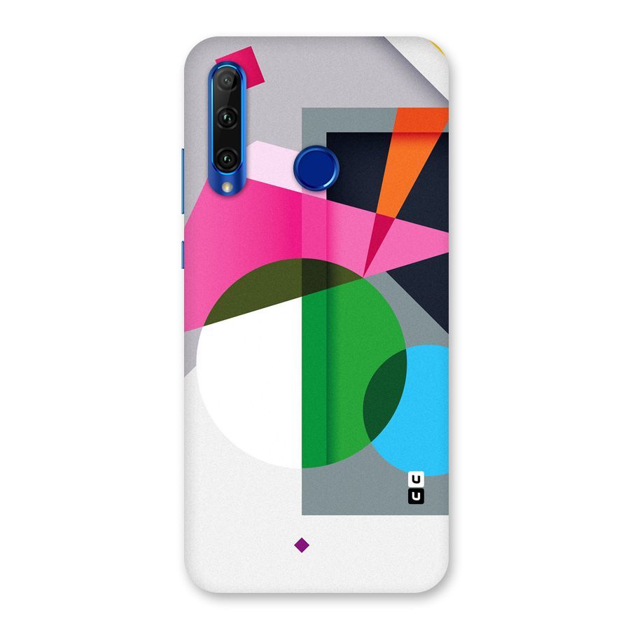 Polygons Cute Pattern Back Case for Honor 20i