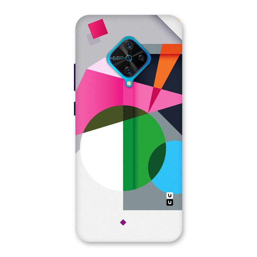 Polygons Cute Pattern Back Case for Vivo S1 Pro