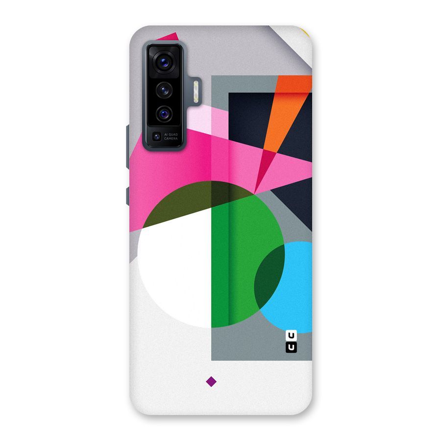 Polygons Cute Pattern Back Case for Vivo X50
