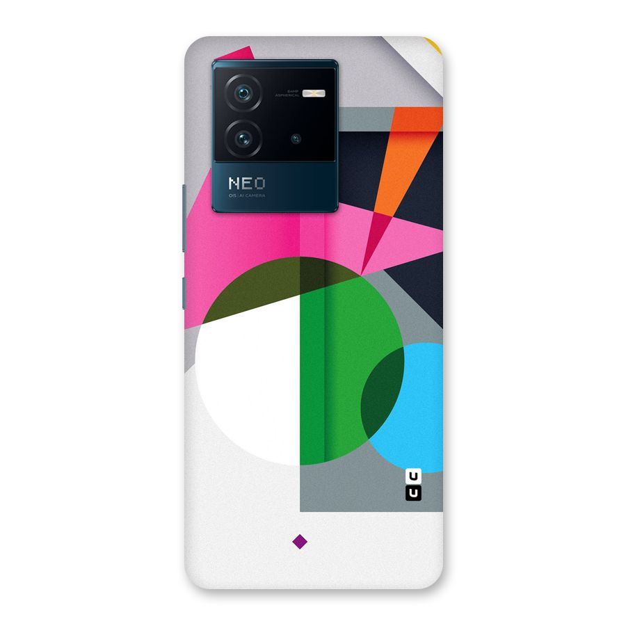 Polygons Cute Pattern Back Case for Vivo iQOO Neo 6 5G
