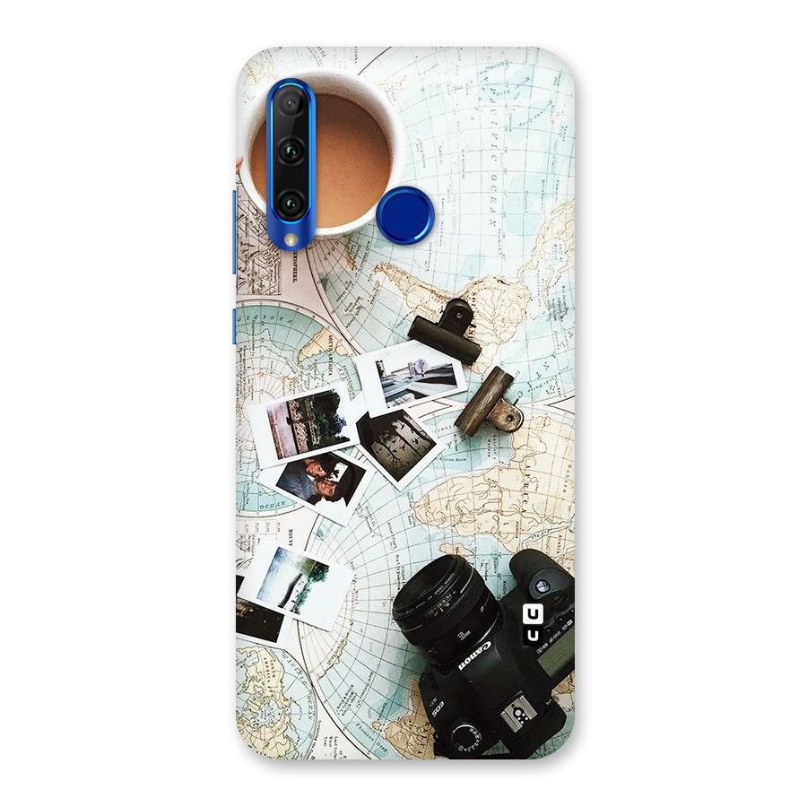 Post Stamps Travel Back Case for Honor 20i
