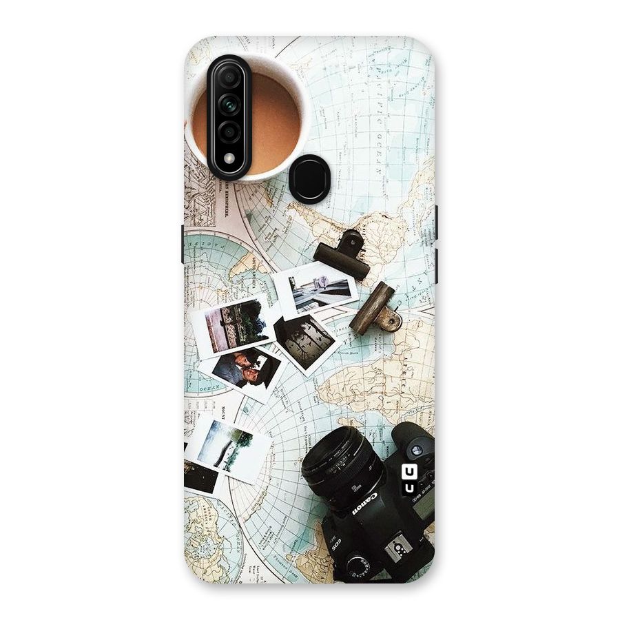 Post Stamps Travel Back Case for Oppo A31