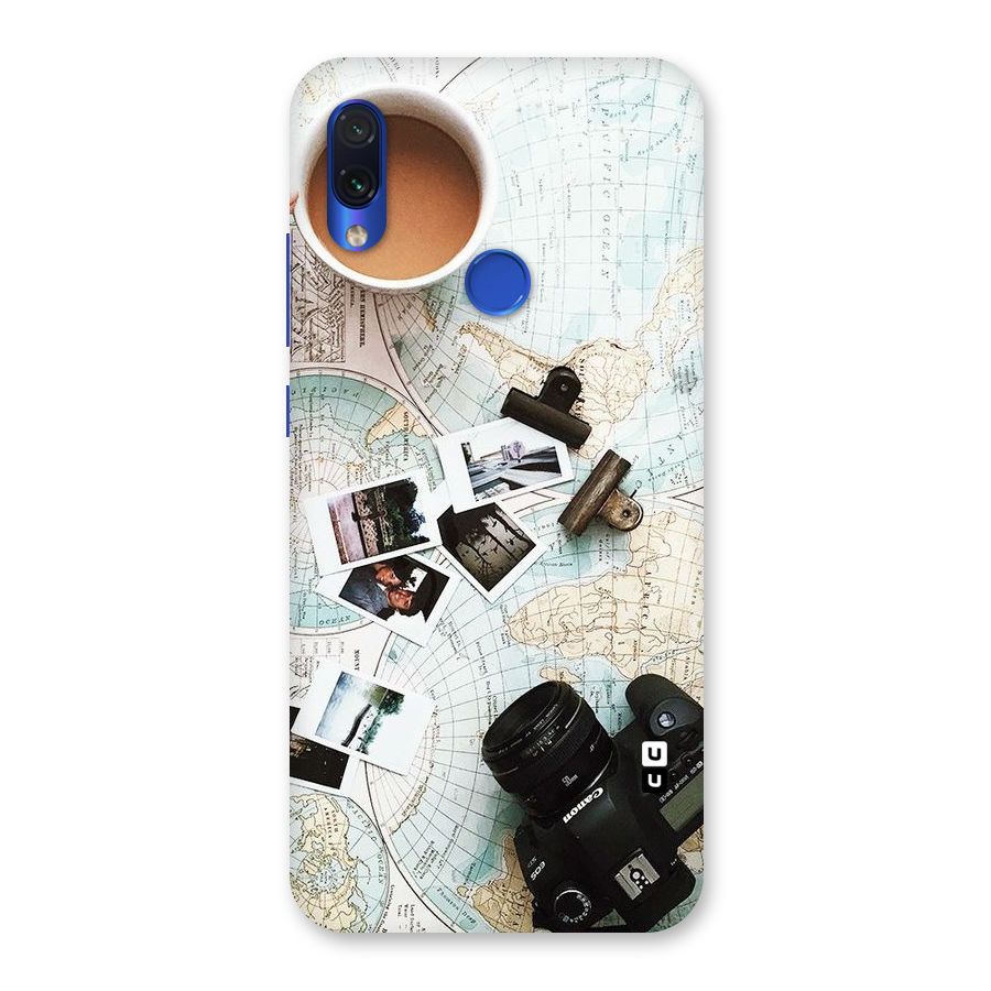 Post Stamps Travel Back Case for Redmi Note 7