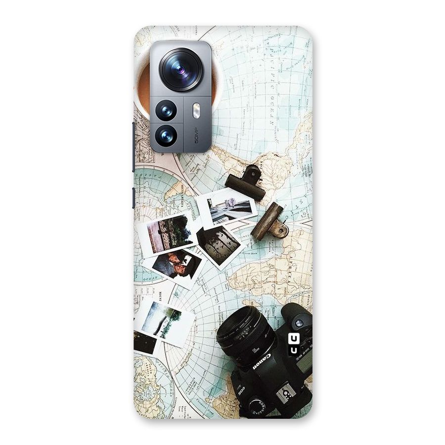 Post Stamps Travel Back Case for Xiaomi 12 Pro