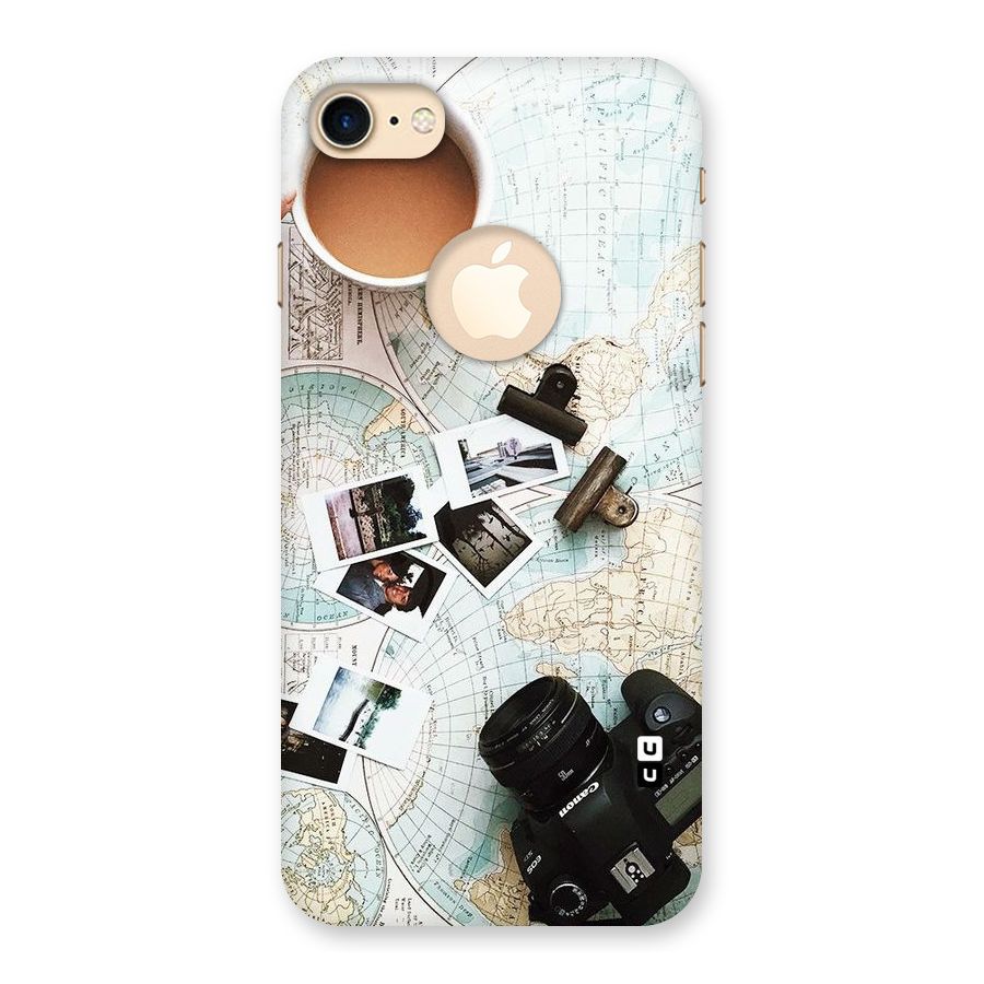 Post Stamps Travel Back Case for iPhone 7 Logo Cut