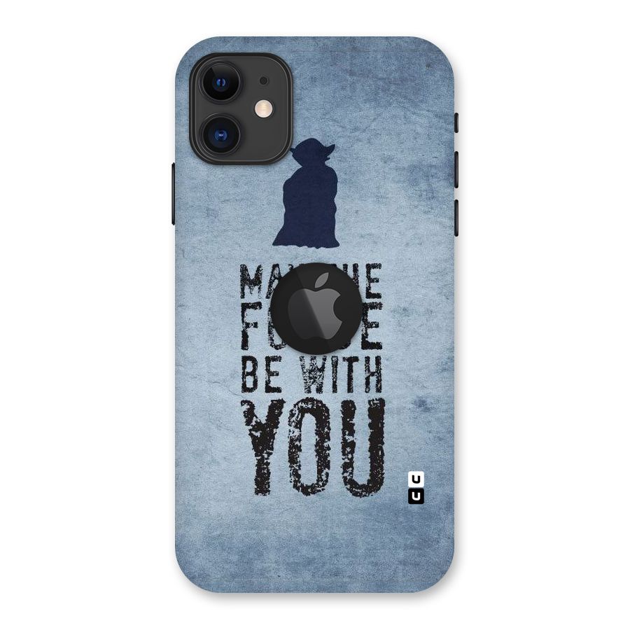 Power With You Back Case for iPhone 11 Logo Cut