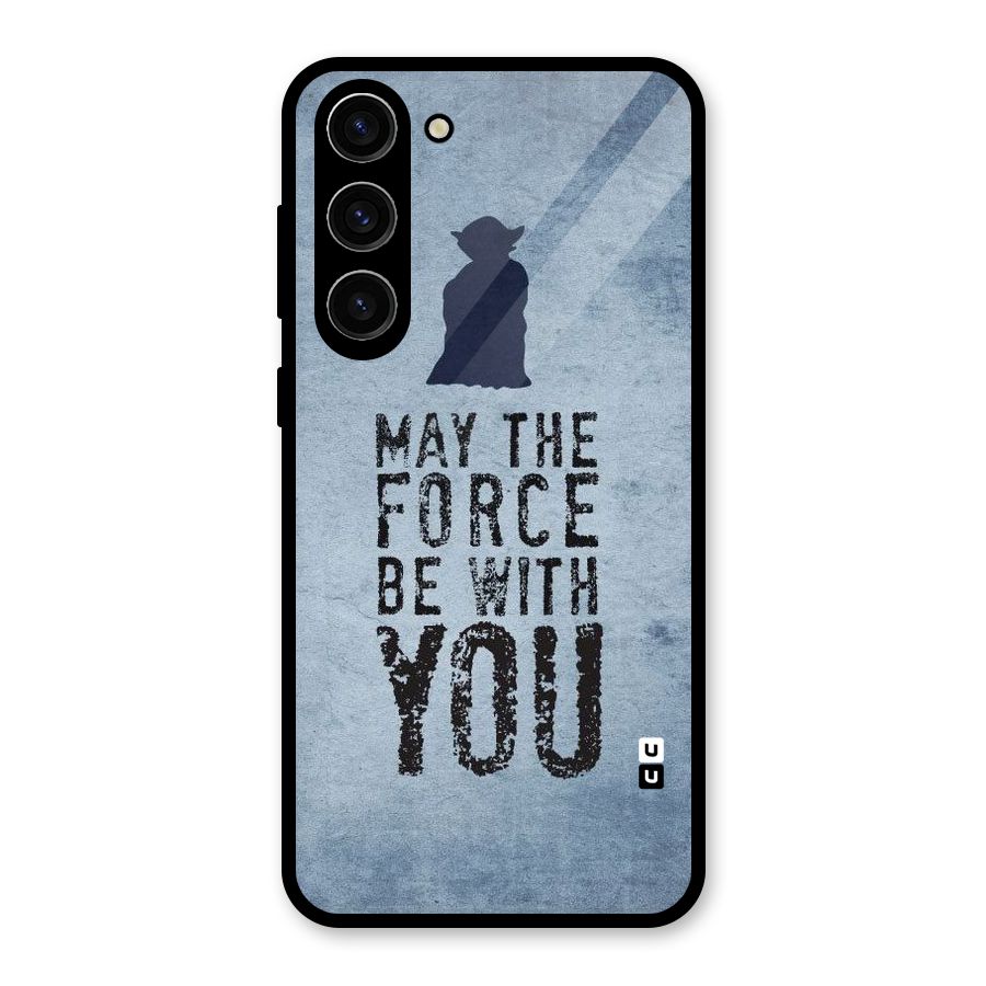 Power With You Glass Back Case for Galaxy S23 Plus