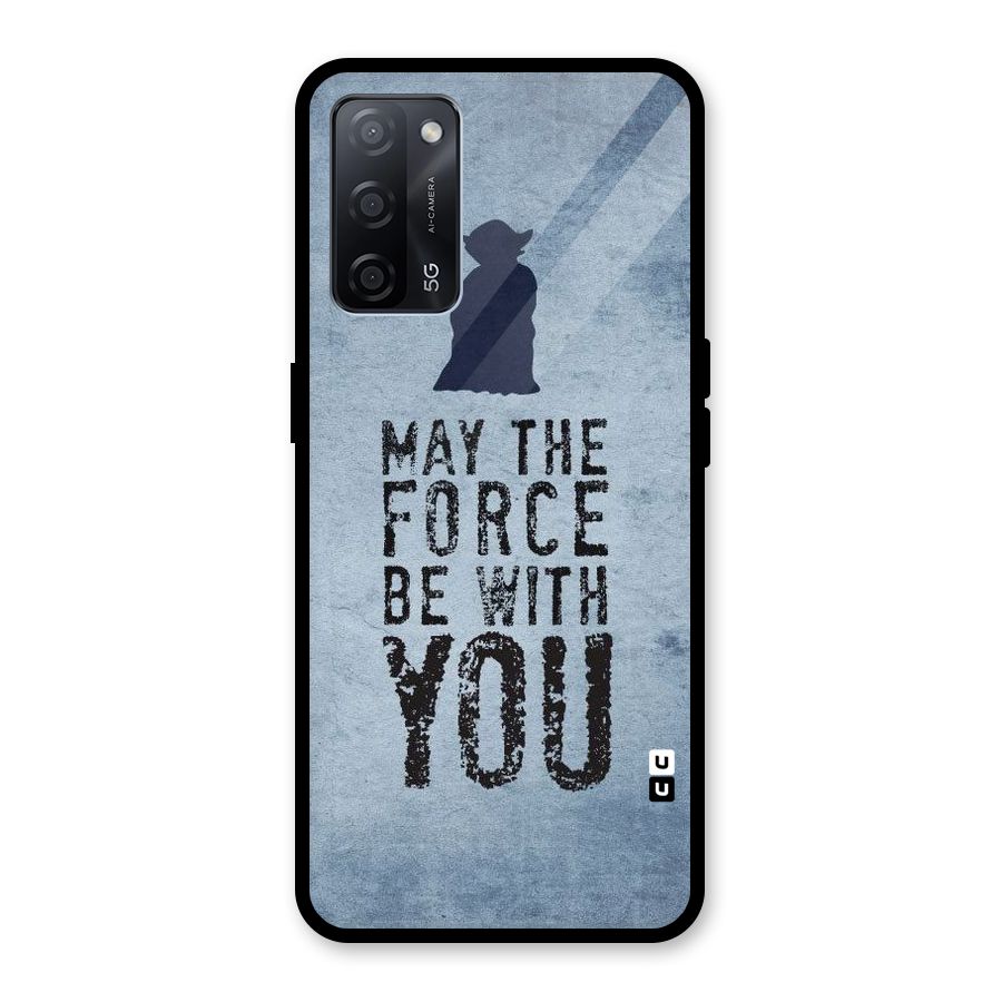 Power With You Glass Back Case for Oppo A53s 5G