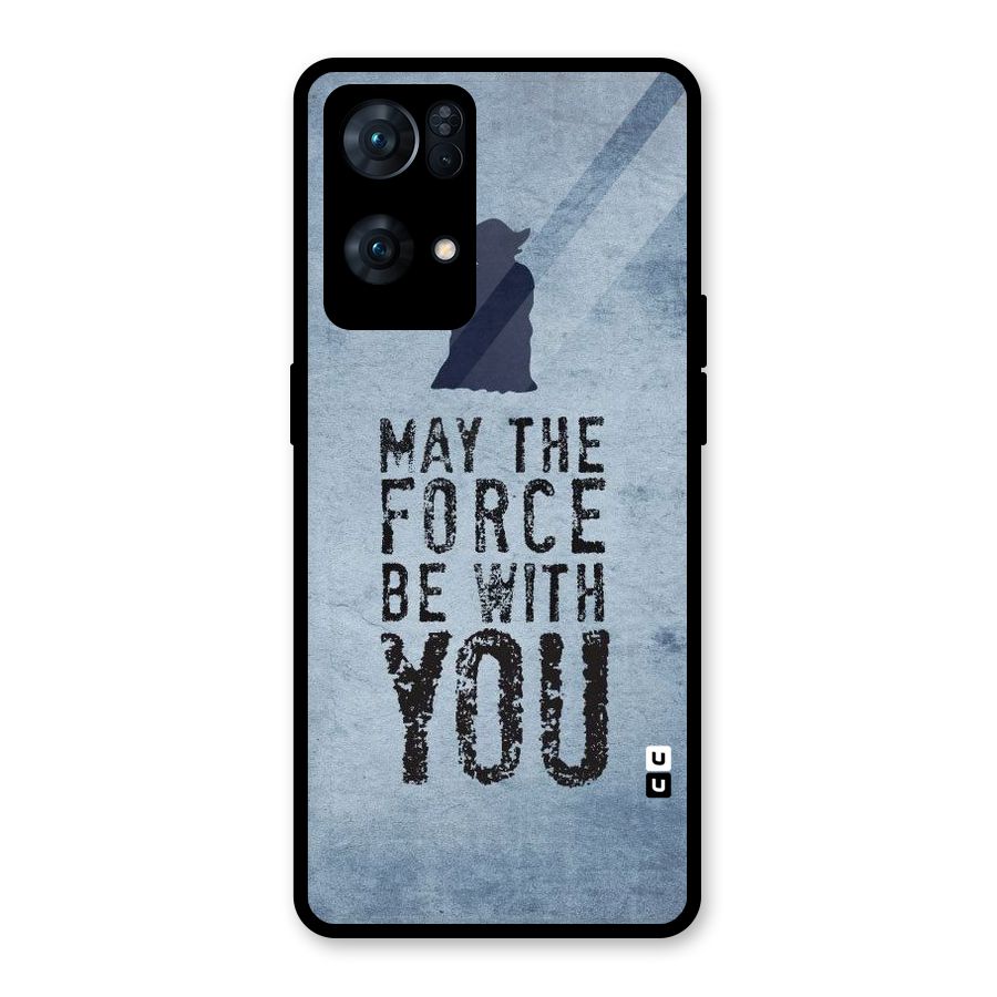 Power With You Glass Back Case for Oppo Reno7 Pro 5G