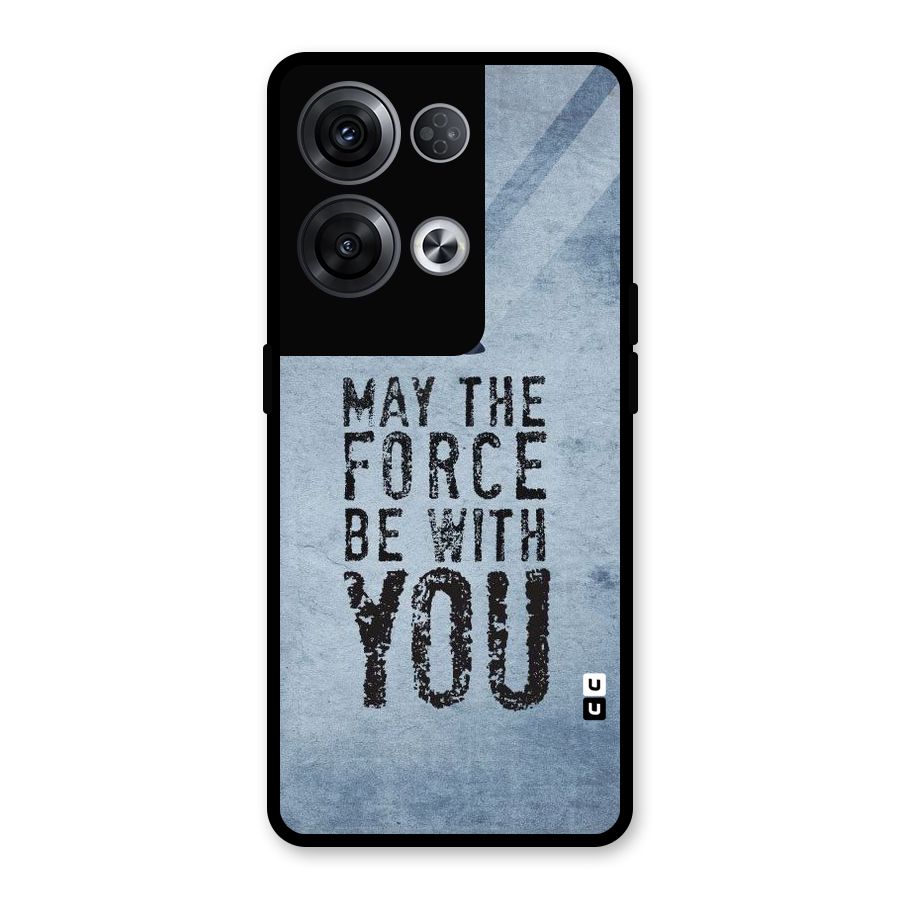 Power With You Glass Back Case for Oppo Reno8 Pro 5G