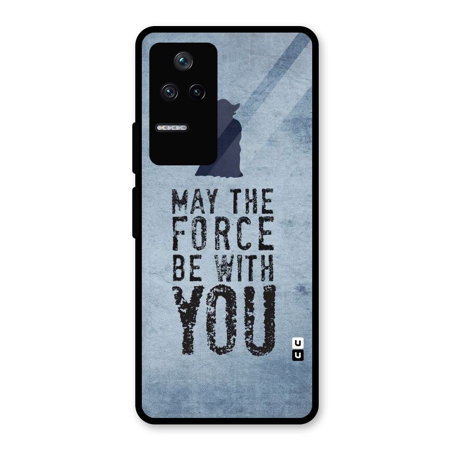 Power With You Glass Back Case for Poco F4 5G