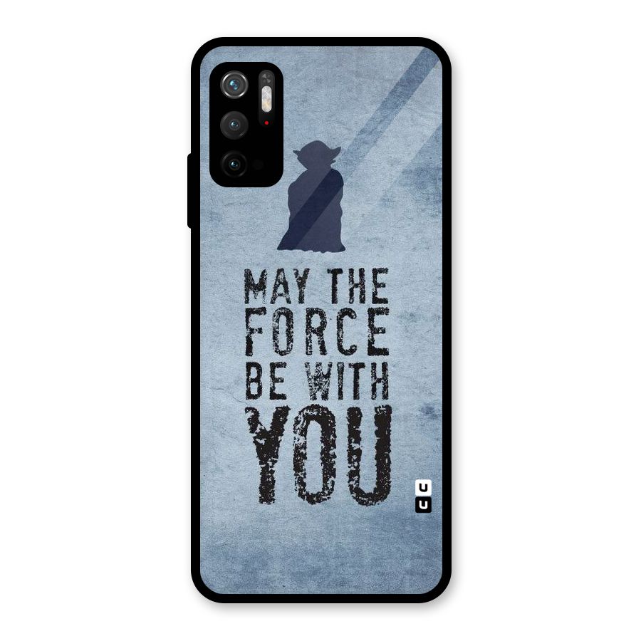 Power With You Glass Back Case for Poco M3 Pro 5G
