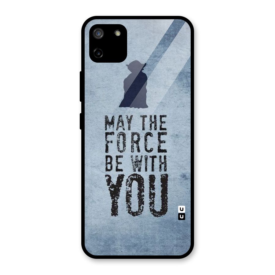 Power With You Glass Back Case for Realme C11