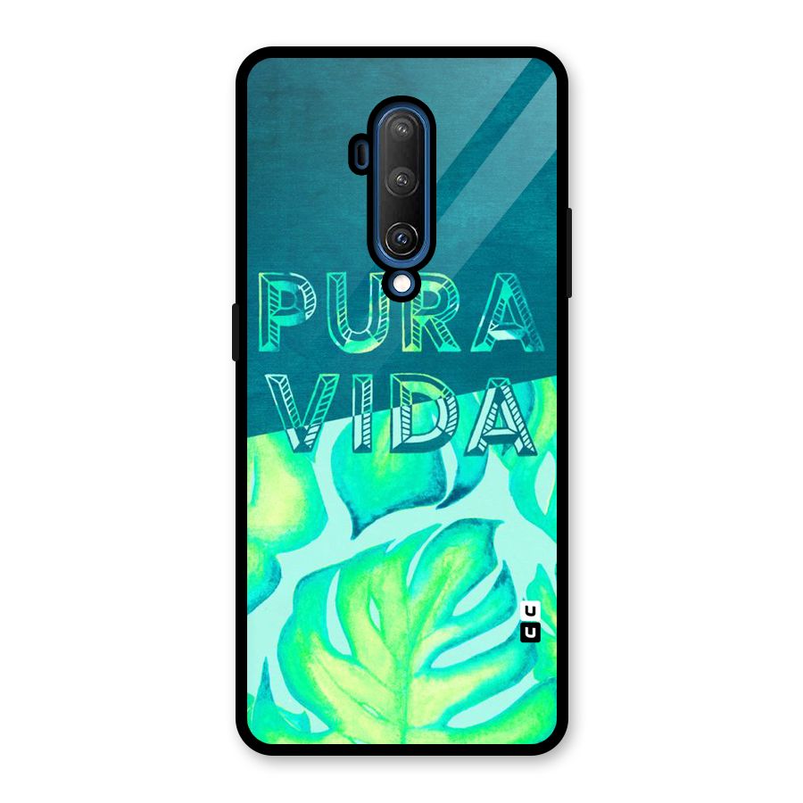 Pre Vida Glass Back Case for OnePlus 7T Pro