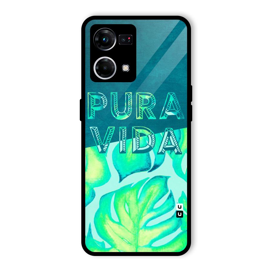 Pre Vida Glass Back Case for Oppo F21 Pro 5G
