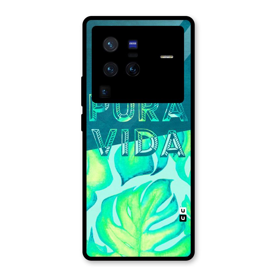 Pre Vida Glass Back Case for Vivo X80 Pro