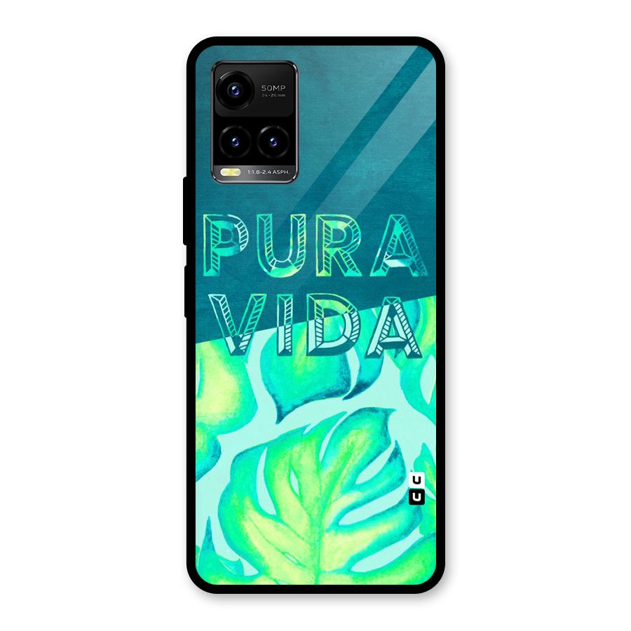 Pre Vida Glass Back Case for Vivo Y21T